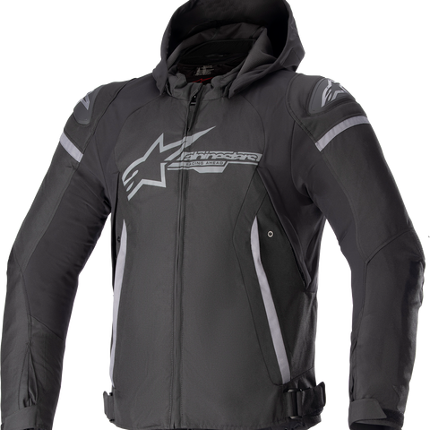ALPINESTARS Zaca Waterproof Jacket - Black/Gray - Large 3206423-111-L