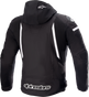 ALPINESTARS Zaca Waterproof Jacket - Black/White - 4XL 3206423-12-4XL