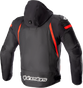ALPINESTARS Zaca Waterproof Jacket - Black/Red/White - XL 3206423-1342-XL