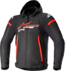 ALPINESTARS Zaca Waterproof Jacket - Black/Red/White - 3XL 3206423-1342-3X