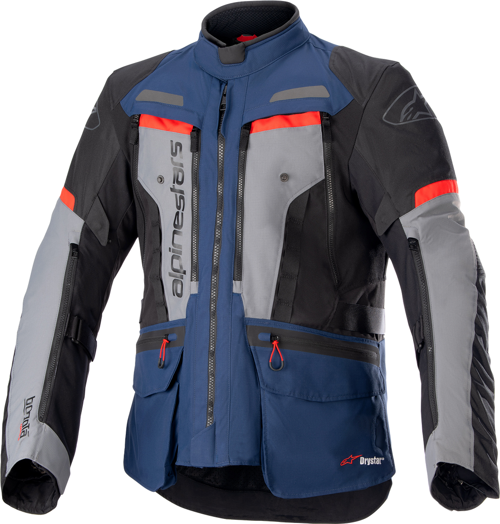 ALPINESTARS Bogota Pro Drystar? Jacket - Dark Blue/Black/Bright Red - 2XL 3207023-7093-2X