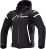 ALPINESTARS Zaca Waterproof Jacket - Black/White - XL 3206423-12-XL