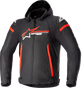 ALPINESTARS Zaca Waterproof Jacket - Black/Red/White - Small 3206423-1342-S