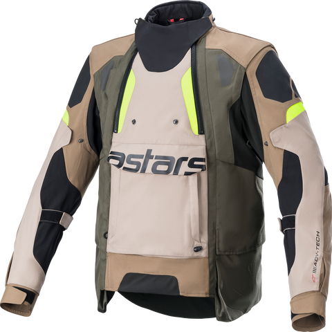ALPINESTARS Halo Drystar? Jacket - Black/Sand/Yellow - 2XL 3204822-865-2X