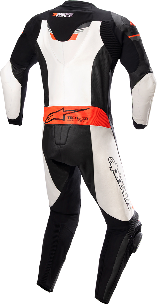 ALPINESTARS GP Force Chaser 1-Piece Suit - Black/White/Red Fluo - US 42 / EU 52 3150321-1231-52