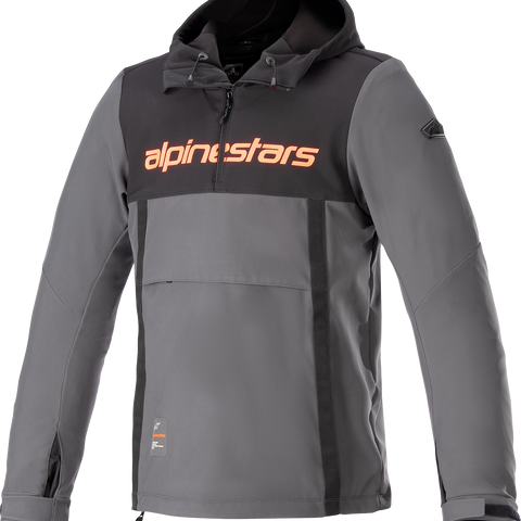 ALPINESTARS Sherpa Jacket - Black/Gray - 4XL 4208123-1134-4X