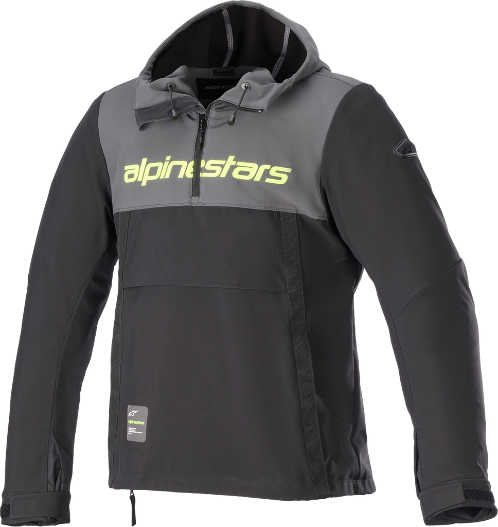 ALPINESTARS Sherpa Jacket - Black/Gray/Yellow - XL 4208123-9151-XL