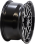 ITP Wheel - Momentum - Front/Rear - Black/Milled - 14x7 - 4/156 - 5+2 (+30 mm) 1422736731B