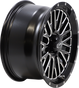 ITP Wheel - Momentum - Front/Rear - Black/Milled - 14x7 - 4/137 - 5+2 (+30 mm) 1422735731B