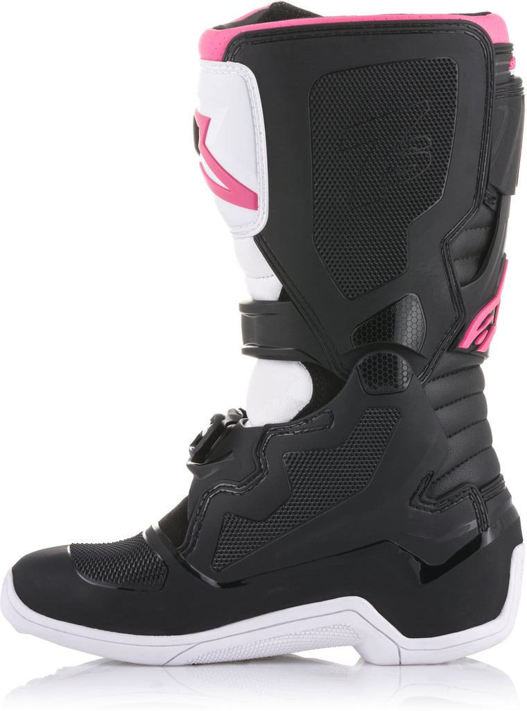Tech 3 Stella Boots Black/White/Pink Sz 08