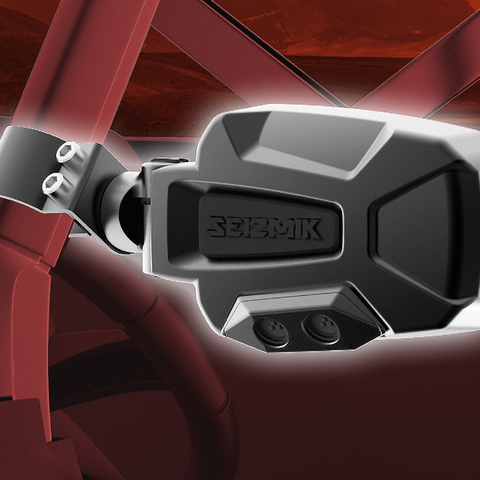 SEIZMIK Mirrors - Pursuit Night Vision - Side View - Rectangle - Black - Pro Fit 56-18088KIT