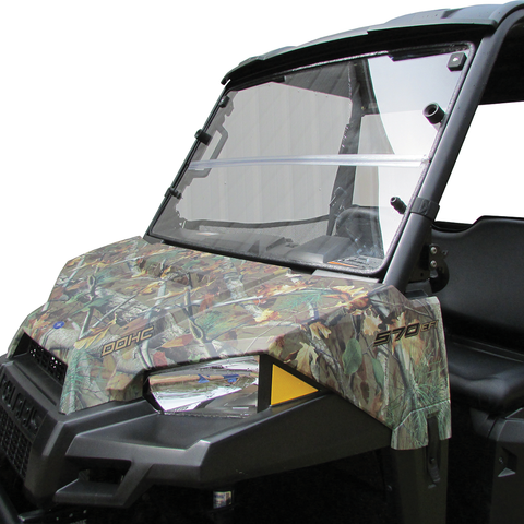 SEIZMIK Folding Windshield - Polycarbonate - Ranger 50-24003KIT