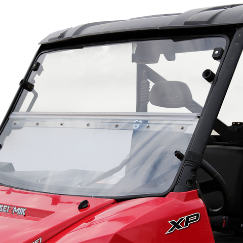 SEIZMIK Folding Windshield - Hard Coated Polycarbonate - Ranger 50-25003KIT