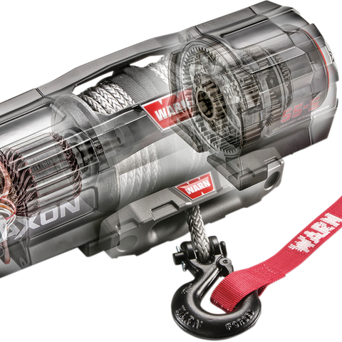 WARN AXON 55-S Winch - Synthetic Rope 101150