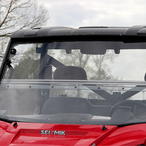 SEIZMIK Folding Windshield - Polycarbonate - Ranger 50-23078KIT
