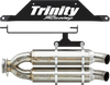 TRINITY RACING Slip-On Muffler - Stainless Steel TR-4182S