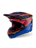 Supertech S M10 Era Helmet Blu/Rd/Ylw Fluo Glossy Lg