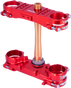 XTRIG Triple Clamp - 22 mm - Red 501330101401