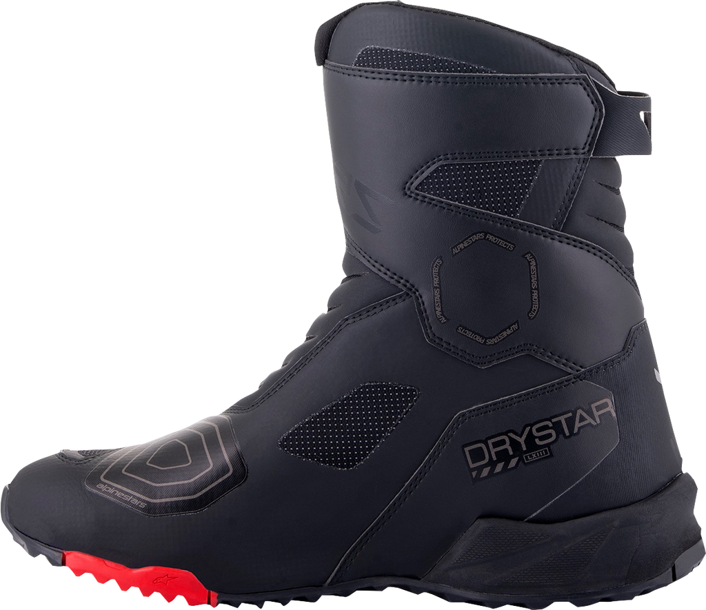 ALPINESTARS RT-7 Drystar? Boots - Black/Red - US 9 / EU 42 2443023-13-42