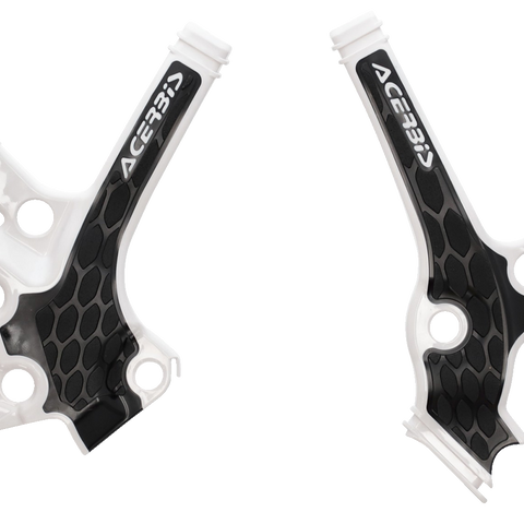 ACERBIS X-Grip Frame Guards - White/Black - YZ 85 2976221035