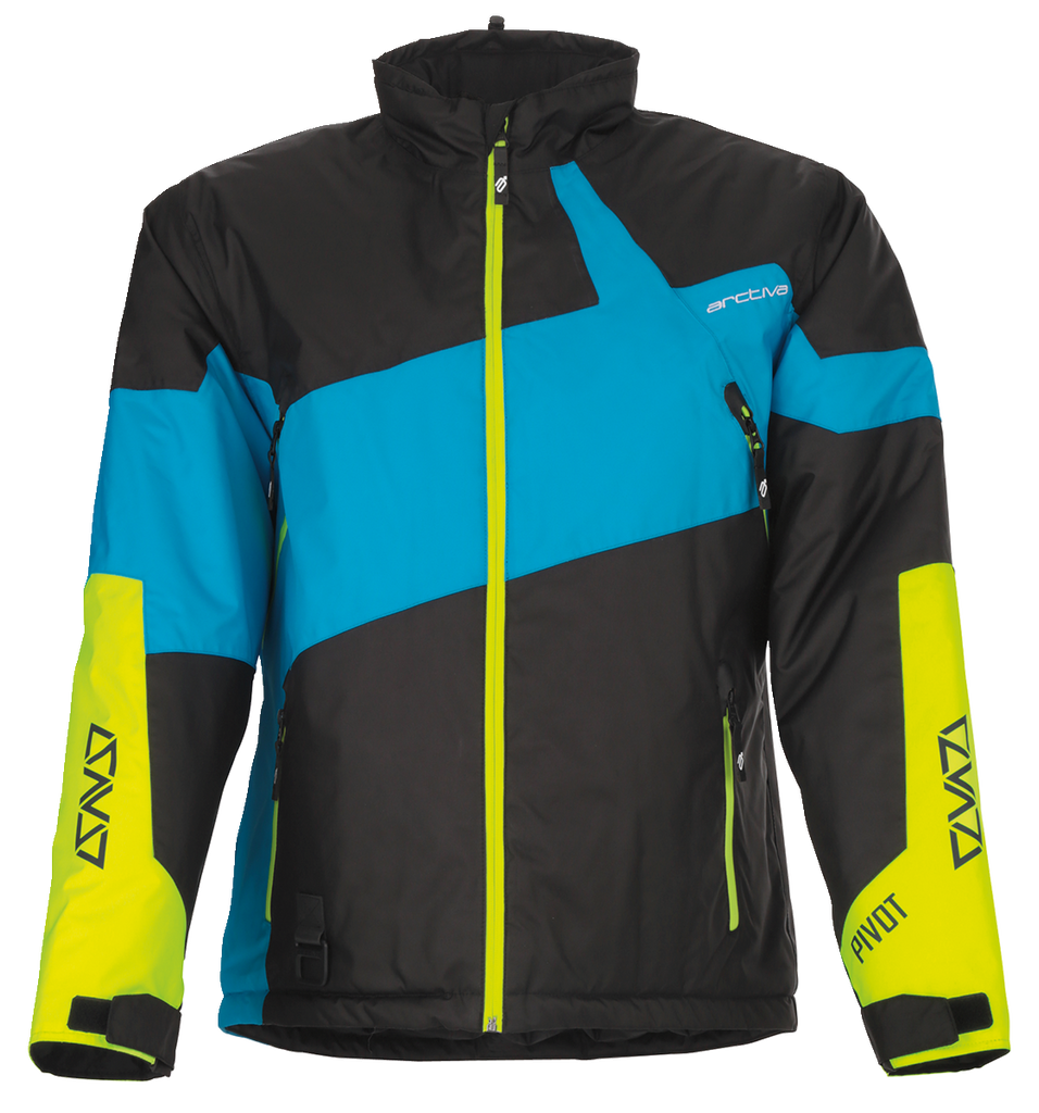 ARCTIVA Pivot 6 Jacket - Black/Blue/Hi-Vis - Large 3120-2114