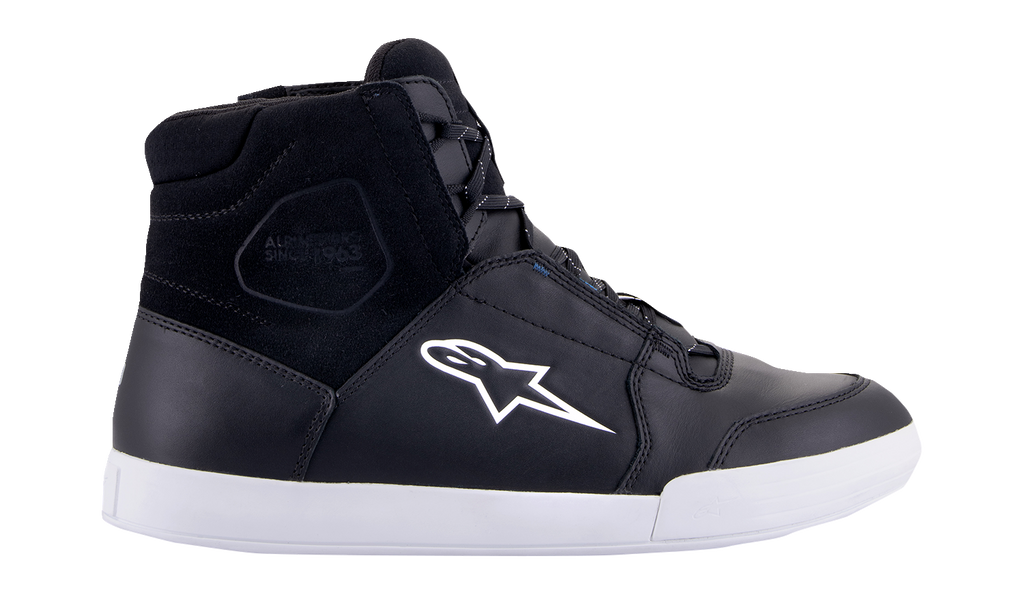 ALPINESTARS Chrome Shoes - Waterproof - Black/White - US 10.5 2543123-157-105