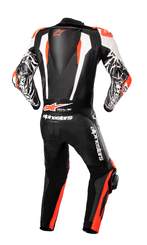 ALPINESTARS Racing Absolute v2 Leather Suit - Black/White/Red - US 44 / EU 54 3156323123154