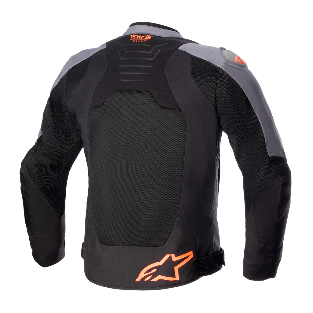 ALPINESTARS SMX Air Jacket - Gray/Black/Orange - 4XL 3306523-914-4XL