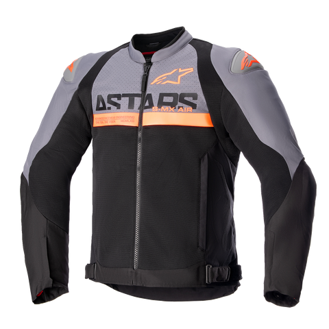 ALPINESTARS SMX Air Jacket - Gray/Black/Orange - Small 3306523-914-S