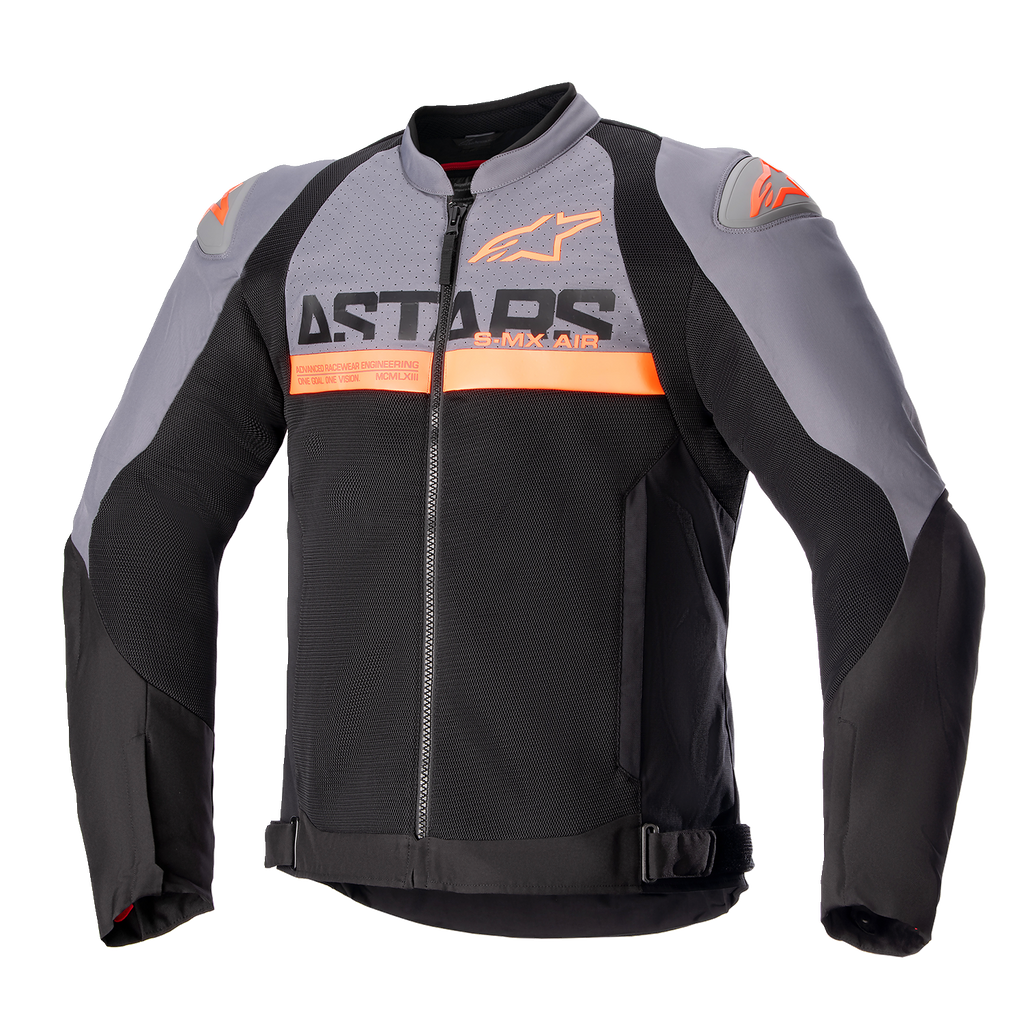ALPINESTARS SMX Air Jacket - Gray/Black/Orange - Large 3306523-914-L