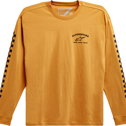 ALPINESTARS Sunday Long-Sleeve T-Shirt - Gold - 2XL 12137184059XXL