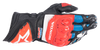 ALPINESTARS Honda GP Pro R3 Gloves - Black/Bright Red/Blue - 3XL 3556223-1317-3X