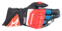 ALPINESTARS Honda GP Pro R3 Gloves - Black/Bright Red/Blue - Small 3556223-1317-S
