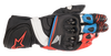 ALPINESTARS Honda GP Plus R v2 Gloves - Black/Bright Red/Blue - Large 3556321-1317-L