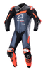 ALPINESTARS GP Plus v4 Leather Suit - Black/Red Fluo/Blue - US 42 / EU 52 3150523135752