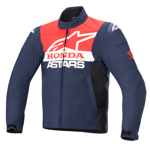 ALPINESTARS Honda SMX Waterproof Jacket - Blue/Black/Red - 3XL 3206223-7163-3X