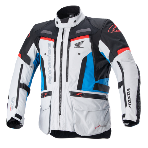ALPINESTARS Honda Bogota Pro Drystar? Jacket - Gray/Black/Red/Blue - Large 3206723-9173-L