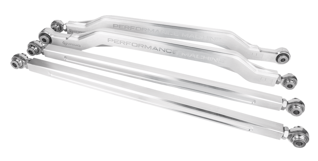 PM OFF-ROAD Radius Rod - High Clearance - Polaris RZR Pro R - Raw Machined 0222-2007