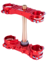 XTRIG Triple Clamp - 22 mm - Red 501330101201