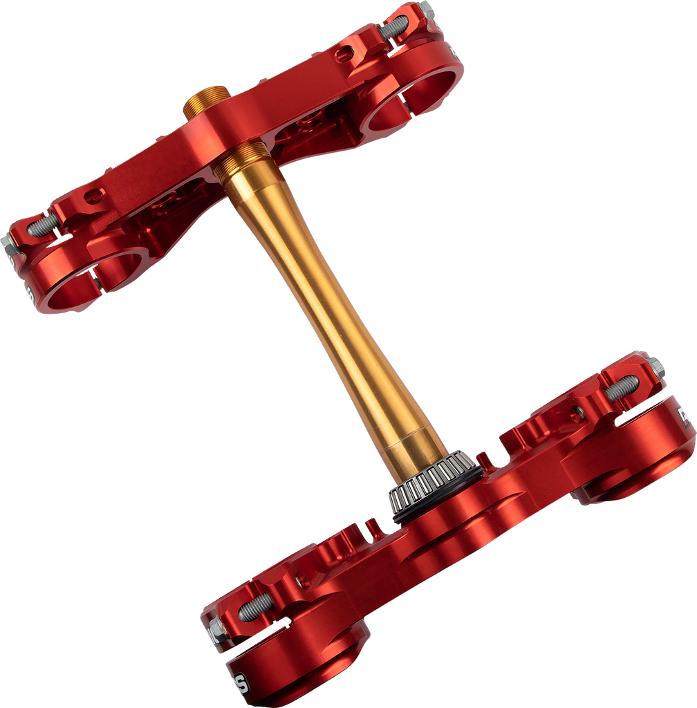 XTRIG Triple Clamp - 22 mm - Red 501330101201