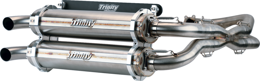 TRINITY RACING Stainless Steel Exhaust System TR-4119D-SS