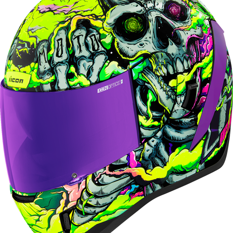 ICON Airform Helmet Hippy Dippy Purple Large 0101-16027