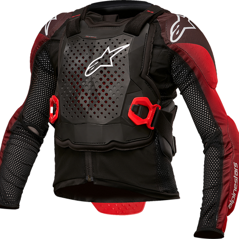 ALPINESTARS Youth Bionic Tech Jacket - Black/White/Red - L/XL 6546624-123-LXL