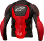 ALPINESTARS Youth Bionic Tech Jacket - Black/White/Red - L/XL 6546624-123-LXL