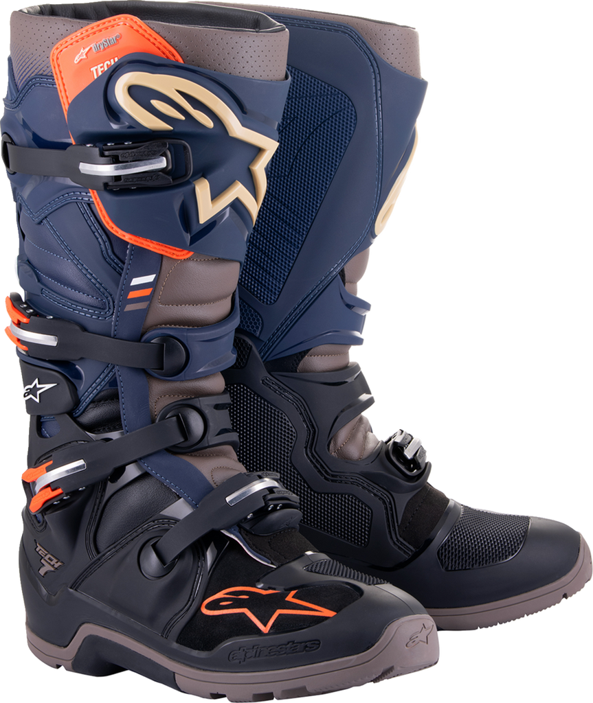 ALPINESTARS Tech 7 Enduro Drystar? Boots - Navy/Gray - US 8/EU 42 2012620-1373-8