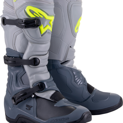 ALPINESTARS Tech 3 Boots - Gray/Black - US 14 2013018-9069-14