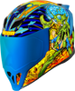 ICON Airflite™ Bugoid Blitz Helmet, Blue, Large – 0101-15549