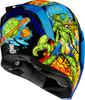 ICON Airflite Bugoid Blitz Helmet Blue Medium 0101-15548