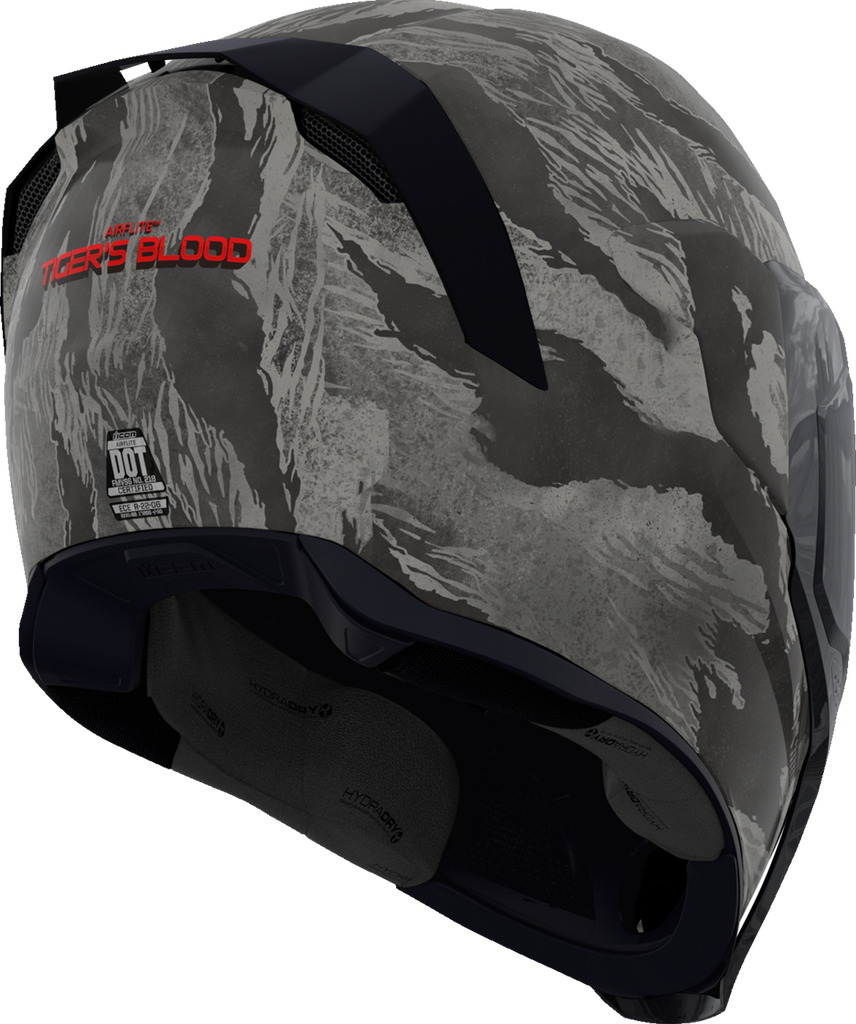 ICON Airflite Tiger's Blood MIPS Helmet, Gray, 2XL – 0101-16245