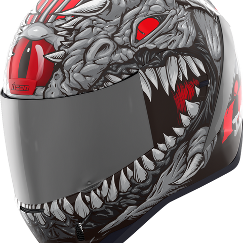 ICON Airform Kryola Kreep MIPS Silver Motorcycle Helmet, Large – 010116956